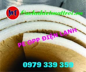 Bán sỉ , bán lẻ theo yêu cầu -  Mút cách nhiệt PE OPP có keo .