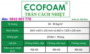Bán tấm trần cách âm chống nóng tại thuận an bình dương
