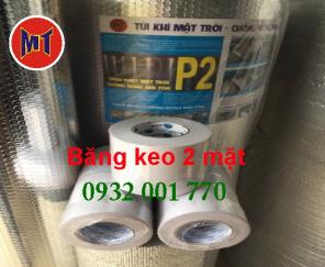Băng keo 2 mặt dán mối nối tấm túi khí cách nhiệt Mặt Trời tại An Phú Dĩ An Bình Dương
