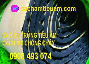 CÁCH ÂM MÁY PHÁT ĐIỆN - CAO SU TRỨNG CHỐNG CHÁY