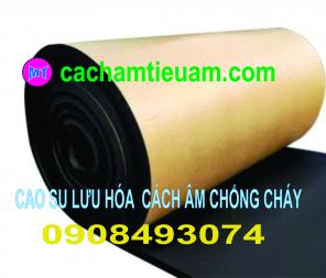 Cao cu lưu hóa dạng cuộn chống cháy dùng cách âm xe ô tô