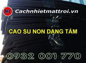 CAO SU NON DẠNG TẤM CÁCH ÂM CÁCH NHIỆT