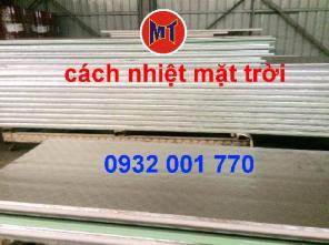 Chuyển Tôn PU cách nhiệt cách âm chống nóng qua công trình dân dụng Quận 9 TP HCM