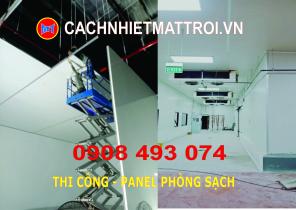CUNG CẤP THI CÔNG PANEL ROCKWOOL  CÁCH NHIỆT CHỐNG CHÁY  BÌNH DƯƠNG, ĐỒNG NAI, TP HCM