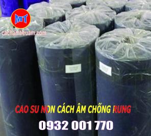 CUỘN CAO SU NON CÁCH ÂM CHỐNG RUNG