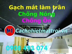 Gạch mát làm trần chống nóng - Cách Nhiệt Mặt Trời