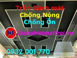 Gạch mát làm trần giật cấp chống ồn chống nóng - Cách Nhiệt Mặt Trời