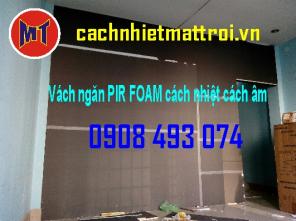 Gạch mát PIR Foam chống nóng chống ồn vách tường mái nhà tại Thuận An Bình Dương