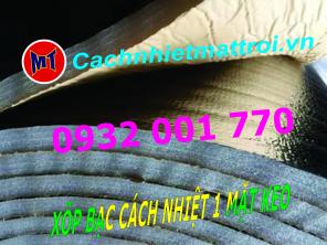 Giá foam bạc cách nhiệt 1 mặt có keo dán