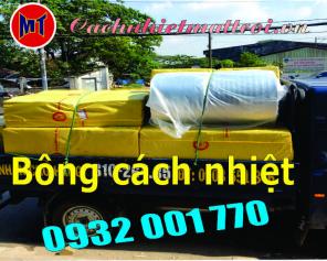 Giao bông khoáng cách âm, cách nhiệt chống cháy ra công trình