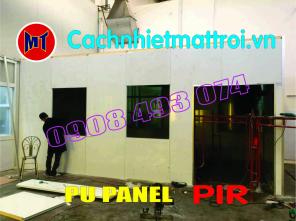 Lắp đặt panel PU PIR phòng sạch - Mỹ Phước Bình Dương