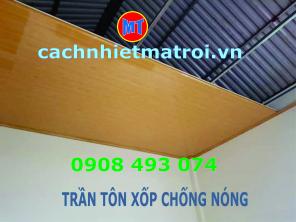 Laphông trần tôn xốp cách nhiệt