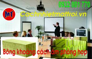 Len đá- bông sợi khoáng cách âm tường vách phòng họp tại Thủ Đức - Dĩ An - Biên Hòa Đồng Nai