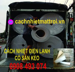 MÚT BẠC BẢO ÔN ĐIỆN LẠNH CÓ KEO DÁN