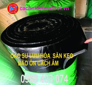 MÚT XỐP ĐEN 1 MẶT KEO DÁN BẢO ÔN CÁCH NHIỆT