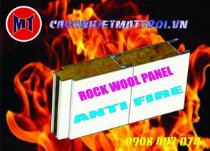 Panel Rock wool cách chiệt chống cháy  Tại Thủ Đức