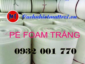 PE Foam trắng cách Nhiệt Mặt Trời _ Chèn lót balo túi xách áo khoác ngành may mặc