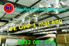PE OPP có keo bảo ôn hệ thống điện lạnh