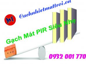Tấm gạch mát PIR siêu nhẹ thay thế trần thạch cao tại Thủ Đức Dĩ An Bình Dương quận 9 TP HCM
