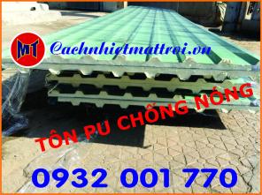 Tôn PU chống nóng cách nhiệt Tại Bình Dương, Đồng Nai, TP HCM - Giao hàng tận Nơi