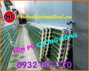 Tôn Pu Chống nóng chống ồn - cách âm cách nhiệt - Quận 2, quận 9, quận Thủ Đức TP HCM
