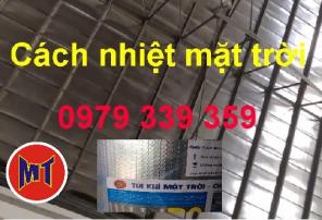 Túi khí dán bạc chống nóng cách Nhiệt Mặt Trời