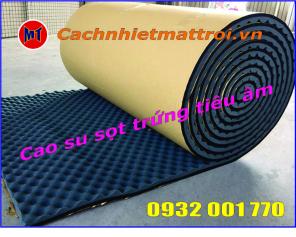Vật liệu tiêu âm chống cháy - cao su lưu hoá sọt trứng