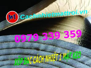 Xốp bạc PE OPP cách nhiệt Mặt Trời - một mặt keo tại Biên Hòa Đồng Nai